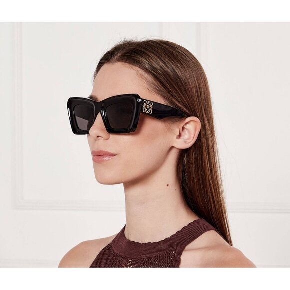 NEW LW40145I 01A LOEWE WOMEN CAT EYE SUNGLASSES LOEWE main image 7